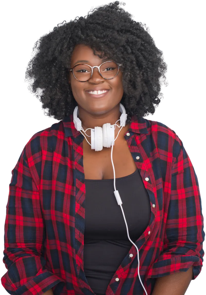 Remote-ready student learning at her own pace